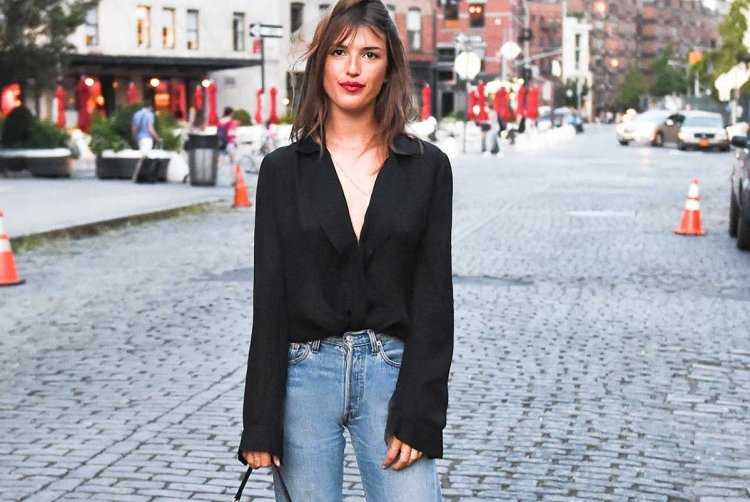 Соблазнительная стильная Жанна Дамас