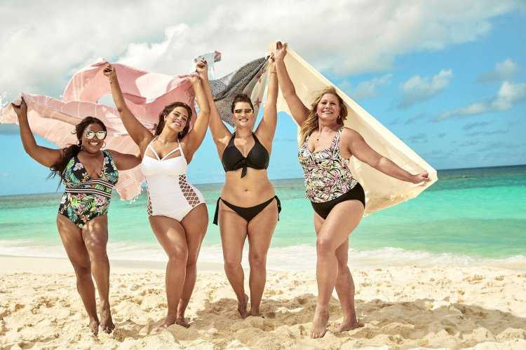 Эшли Грэм реклама купальников