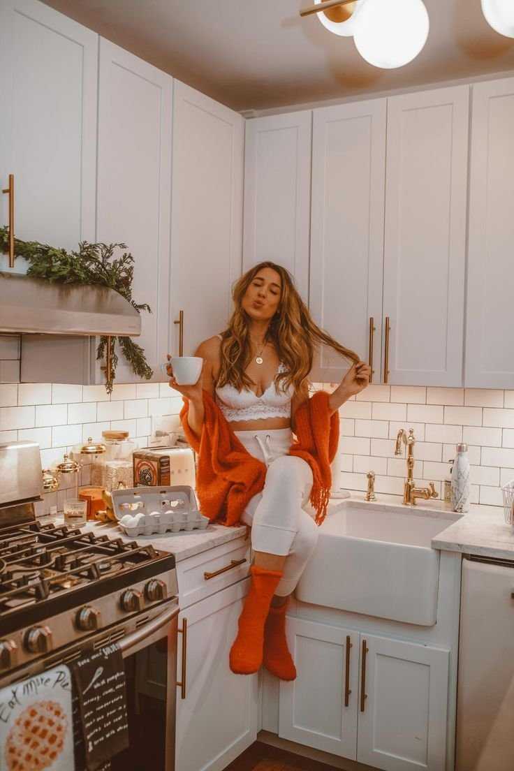 Домашняя фотосессия на кухне