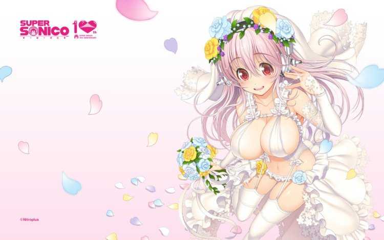 Обои аниме супер Сонико