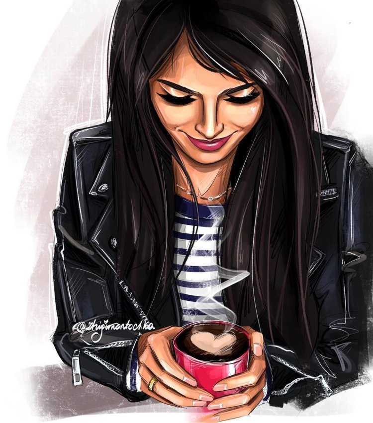 Прикольные красивые брюнетки13