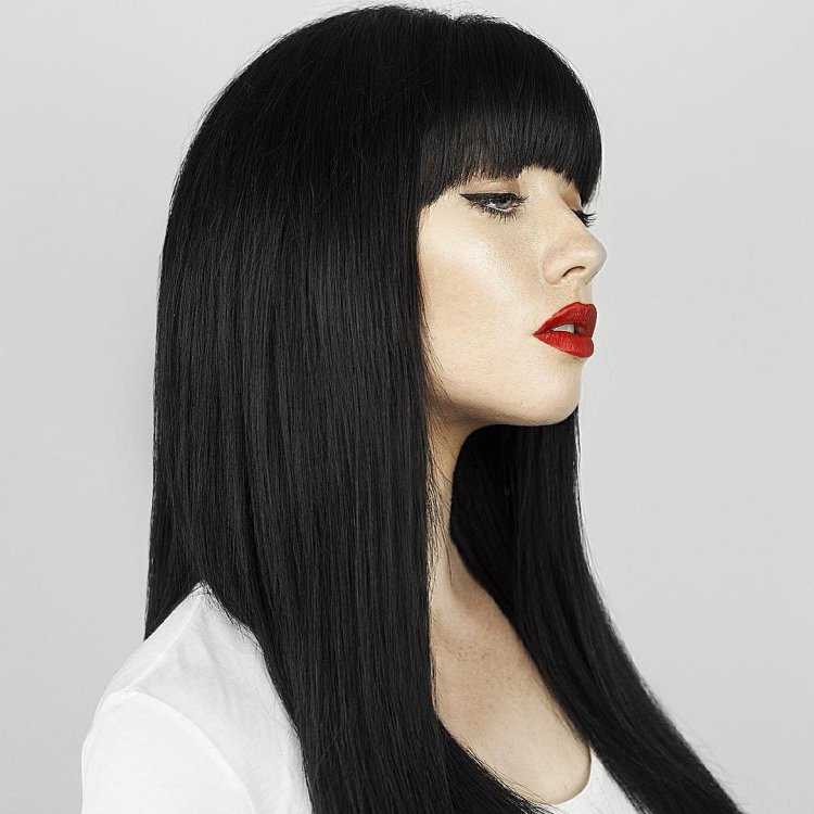 Черные волосы