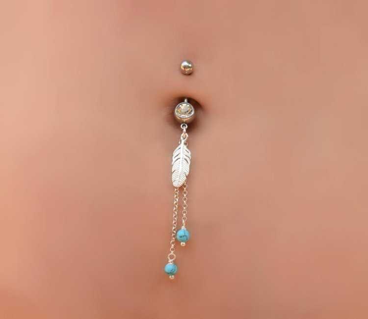 Пирсинг пупка