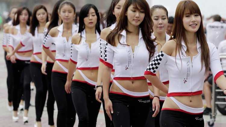 Грид-гёрлз Южной Кореи