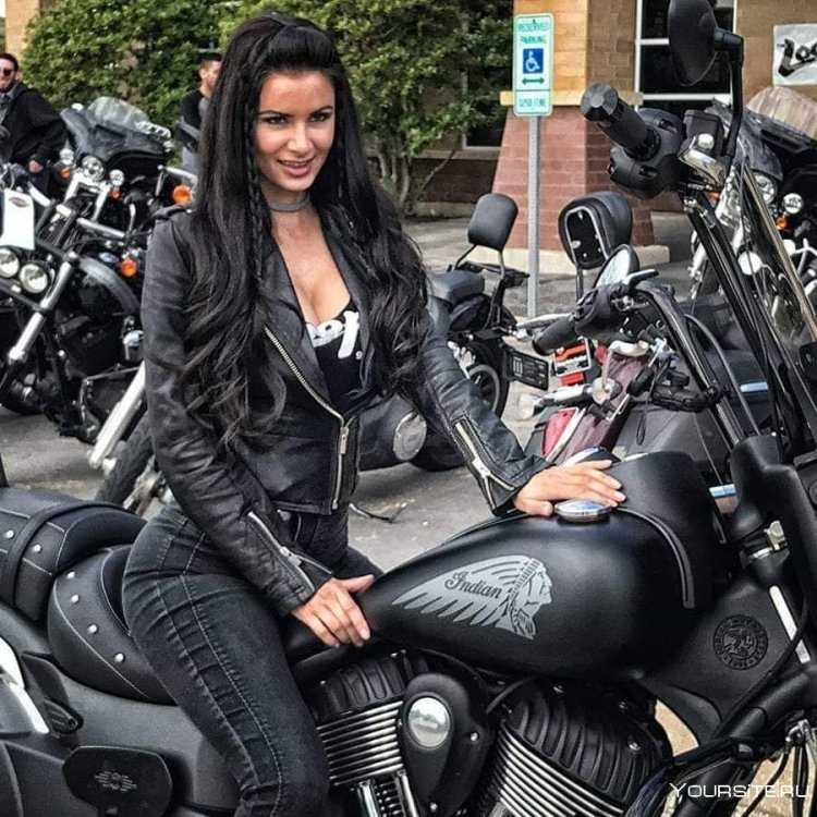Реальные байкерши