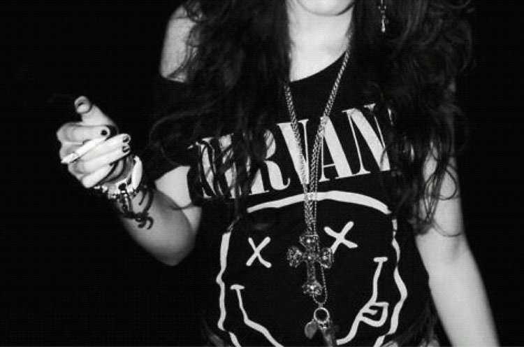 Рокерша без лица