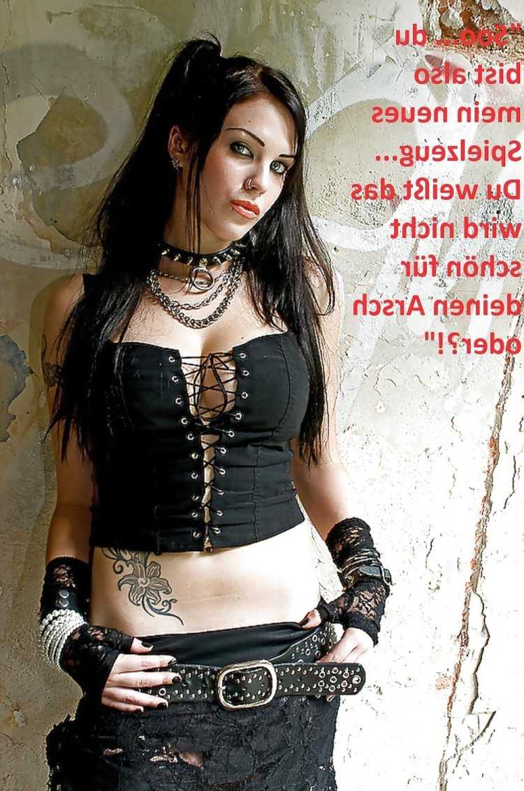 Готы с большой грудью