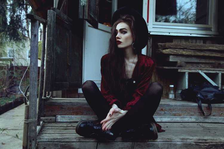 Фотосессия в мрачном стиле