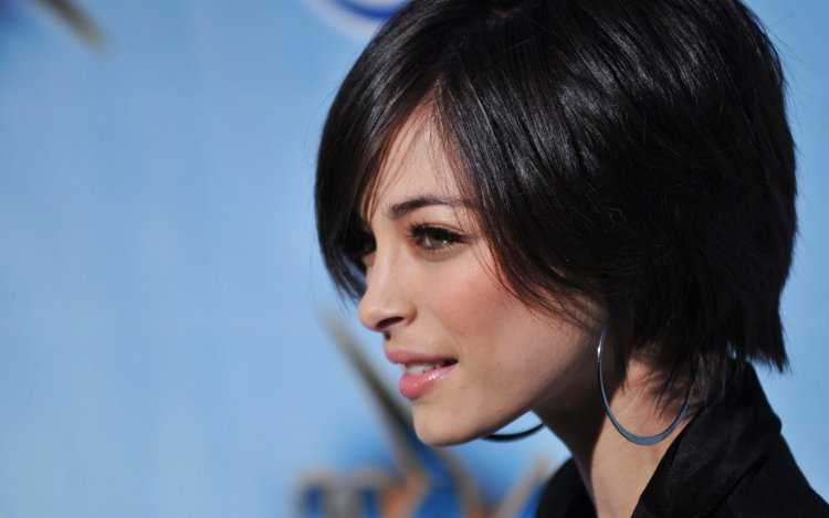 Кристин Кройк стрижка