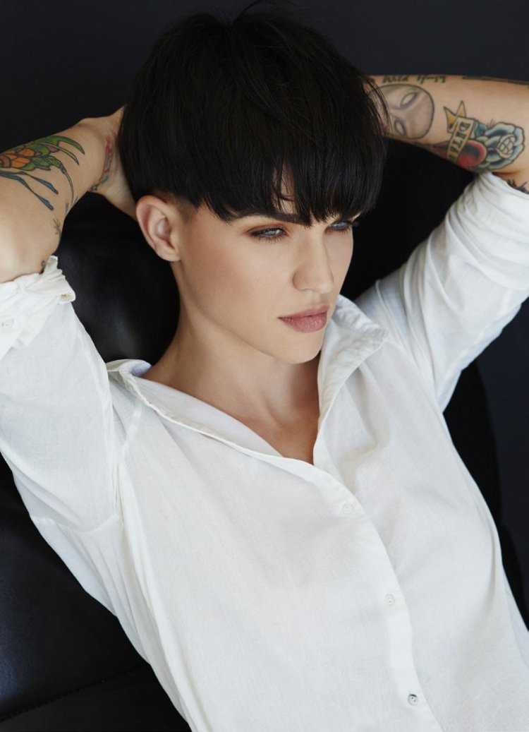 Руби Роуз стрижка Томбой