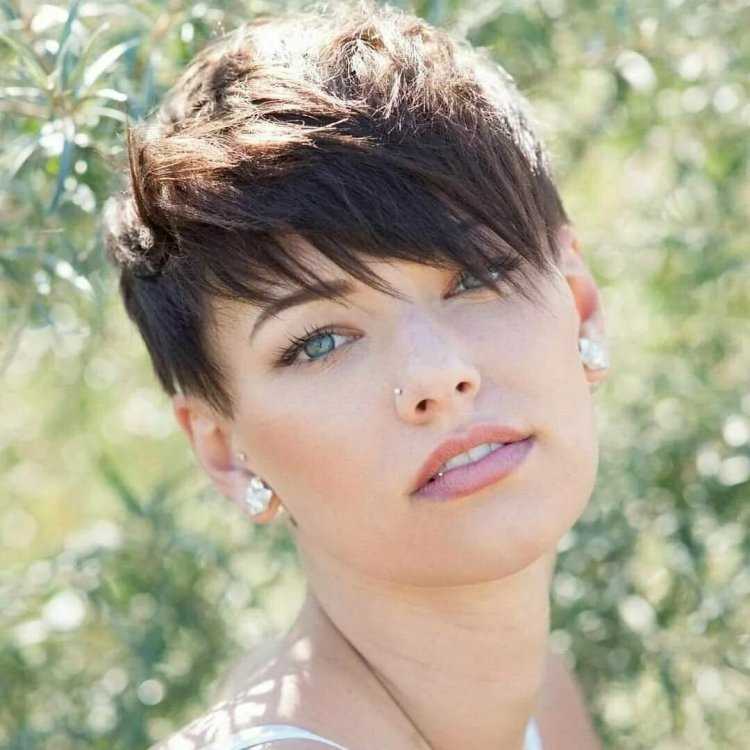 Стрижка Пикси Гаврош Гарсон