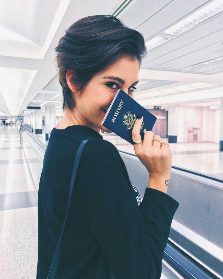 Девушки с короткими волосами Инстаграм