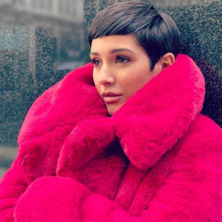 Мариана фото с короткой стрижки