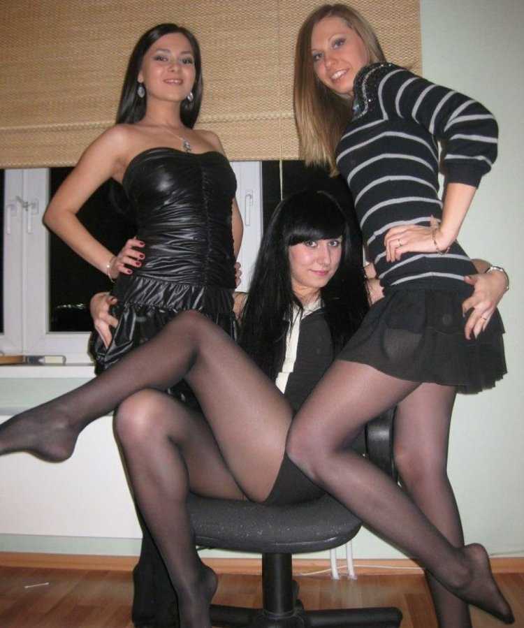 Девушки в колготках частное