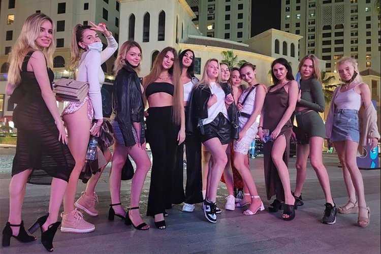 Украинские девушки в Дубае
