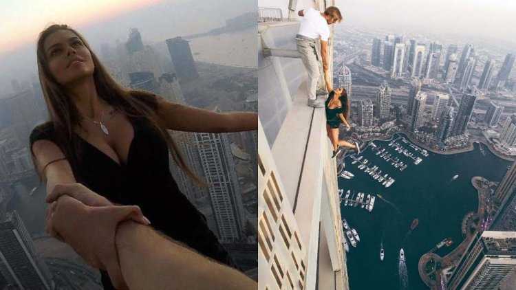 Виктория Одинцова Дубай небоскреб