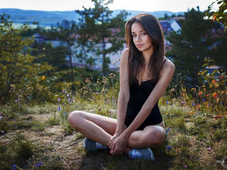 Девушка на природе