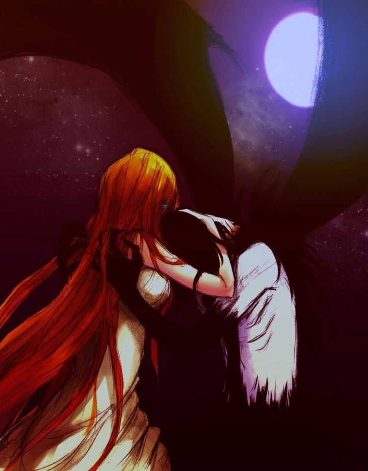 Рыжая девушка с парнем