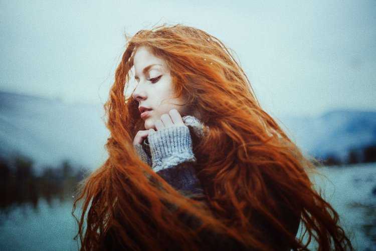 Рыжеволосая Катрин кюн