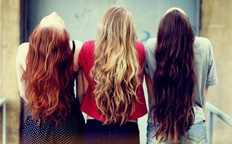 Блондинка брюнетка и шатенка