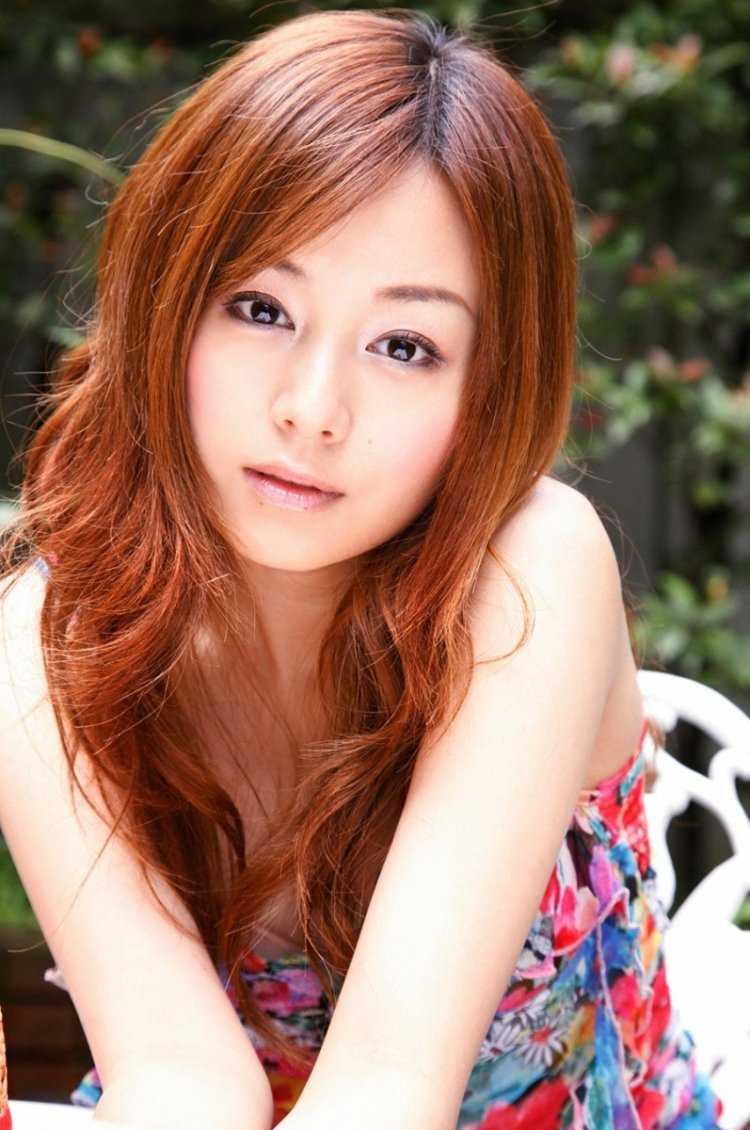 Азиатки с рыжими волосами