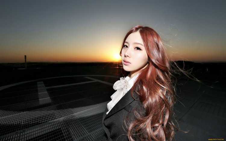 Гламурная кореянка