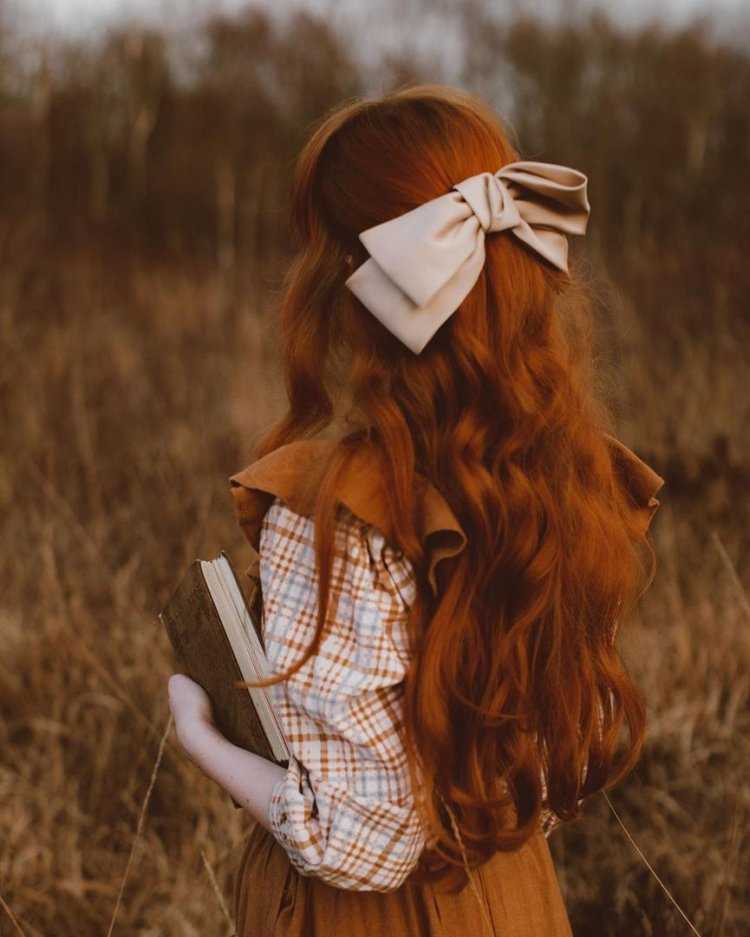 Эстетика рыжей девушки