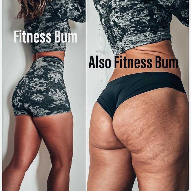 Накаченные ягодицы до и после