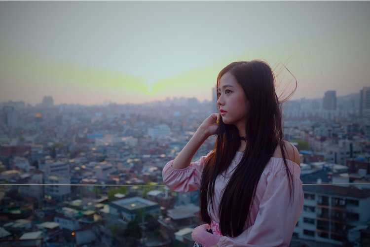 Джису Блэк Пинк Эстетика