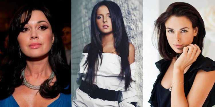 Брюнетки русского шоу бизнеса