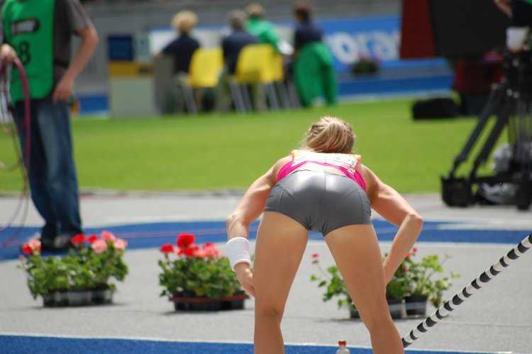 Спортсменки на старте