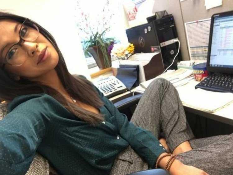 Селфи в офисе