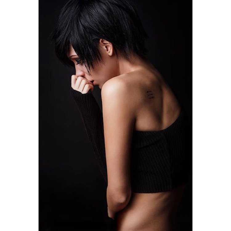 Кристина Асмус короткие волосы