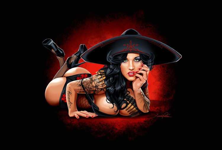 Девушка гангстер