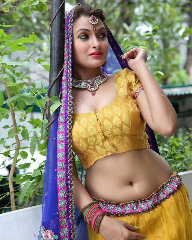 Saree navel