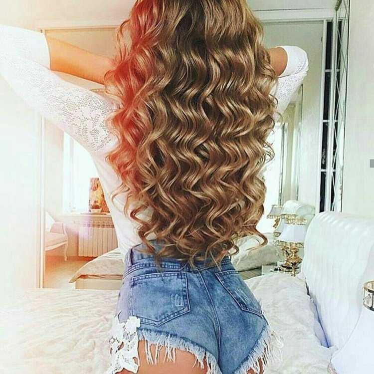 Серф локоны брюнетки56