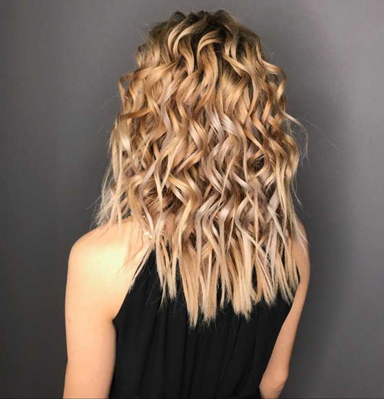 Кудри с прямыми концами