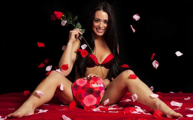 Девушка конфетка