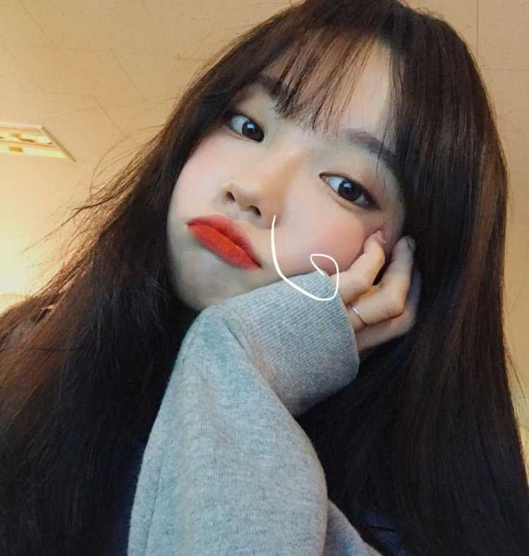 Кореянки ulzzang с челкой