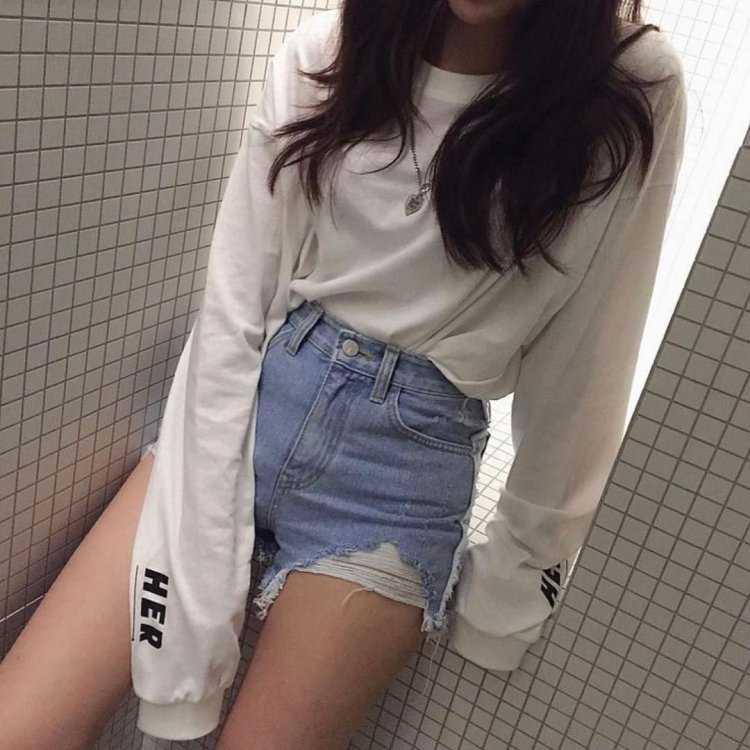 Кореянки в коротких шортах