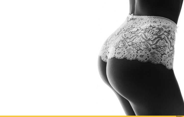 Красивые попки в кружевах