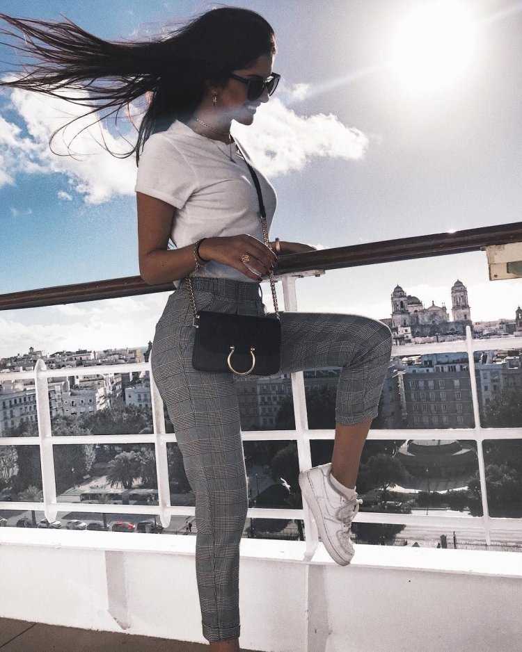 Модные и стильные девушки Инстаграм