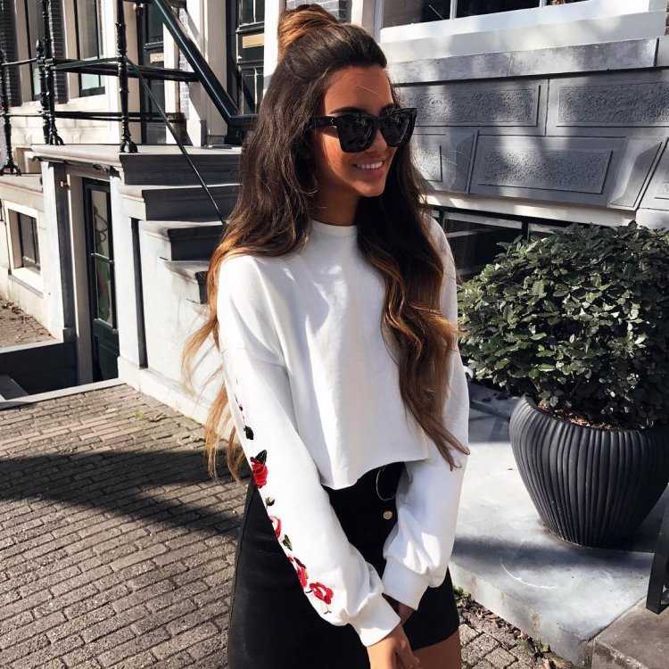 Стильные красивые брюнетки22