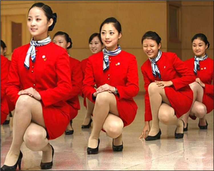 Стюардессы Эйр Чайна