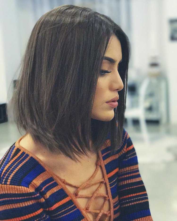 Стрижка Lob long-Bob