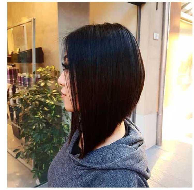 Стрижка с удлиненными концами