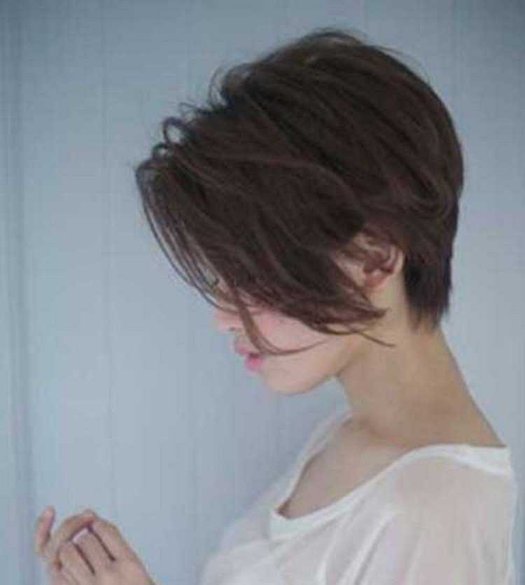 Пикси Томбой стрижка