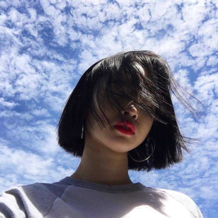 Стрижки брюнетки27