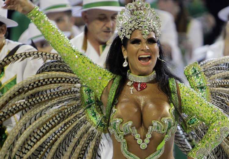 Вивиана Кастро карнавал Бразилия