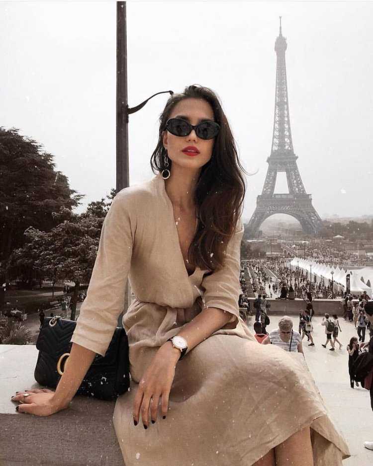 Мода Парижа Франции стиль Парижский Шик